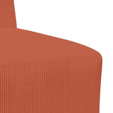 Modular Sofa Unit Armless 2 pcs Orange 55 x 74 x 82 cm 3399782