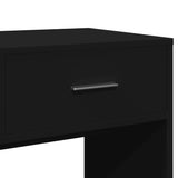 Dressing Table with Mirror Black 80x39x80 cm 840703