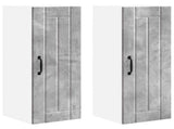 Wall Cabinet LUCCA 2 pcs Concrete Grey 30 x 31 x 80 cm 885012
