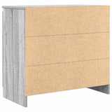 Sideboard with Drawer Grey Sonoma 71x35x65 cm Engineered Wood 861576