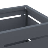 Umbrella Stand Anthracite 15.5 x 15.5 x 49 cm Metal 868514