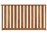 Armrest 2 pcs Natural 80 x 6 x 61 cm Solid Acacia Wood 900588