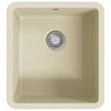 ZNTS Granite Kitchen Sink Single Basin Beige 144868