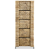 ZNTS Storage Unit with 6 Baskets 47x37x100 cm Water Hyacinth 245493