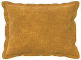 Cushion Cover 12 pcs HOUTEN Yellow 40 x 40 cm Microfiber Fleece 916881