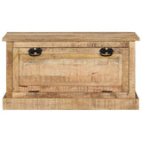 Shoe Storage Bench 85x40x45 cm Solid Mango Wood 337827