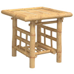 ZNTS Side Table 45x45x45 cm Bamboo 368044