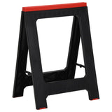 Foldable Work Trestles 2 pcs Black and Red Polypropylene 350 kg 152104