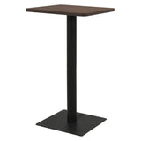 Bistro Table Dark Ash 60x60x107 cm 321925