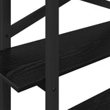 Bookshelf Black Oak 100 x 33.5 x 102 cm Engineered Wood 883946