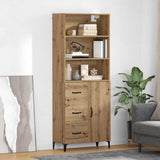 Highboard Artisan Oak 69.5 x 34 x 180 cm Engineered Wood 3415942