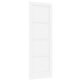 Interior Door White 73.5 x 211 cm Plywood 42052388