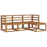 Outdoor Sofa Set 4 pcs Natural 3366202