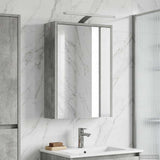 Bathroom Mirror Cabinet Concrete Grey 43 x 16 x 62.5 cm 889146