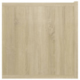 Hanging TV Cabinets 3 pcs Sonoma Oak 60x30x30 cm 804519