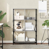 Bookshelf Grey Sonoma 78.5x33x117.5 cm Engineered Wood 835252