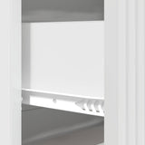 Drawer Cabinet High Gloss White 66 x 34.5 x 89.5 cm 894839