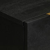 Sideboard Black 60x33x75 cm Engineered Wood 4017651