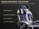 Gaming Chair, Computer Chair with Footrest and Lumbar Support, Ergonomic Video Game Chair with 31123887