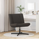 Swivel Chair Dark Grey 63 x 75 x 76 cm Sheepskin 42007337