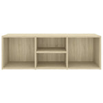 Shoe Storage Bench Sonoma Oak 105x35x35 cm Engineered Wood 804466