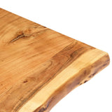 Table Top Solid Acacia Wood 80xx3.8 cm 286330