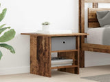 Bedside Table 2 pcs Old Wood 41 x 40 x 45 cm Engineered Wood 8000449