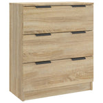 3 Piece Sideboards Sonoma Oak Engineered Wood 3115782