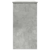 Desk Concrete Grey 80x40x75 cm Engineered Wood 860475