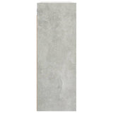 Hanging Wall Cabinet Concrete Grey 69.5x32.5x90 cm 812316