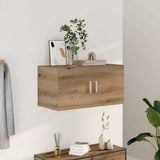 Wall Cabinet Artisan Oak 80x39x40 cm Engineered Wood 856029