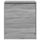 Shoe Cabinet Grey Sonoma 60x42x69 cm Engineered Wood 839985