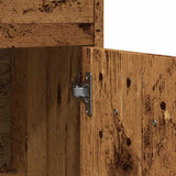 Bathroom Cabinet Old Wood 60x33x80 cm Engineered Wood 856287