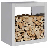 Firewood Rack 60x40x60 cm Galvanised Steel 851008