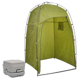 Portable Camping Toilet with Tent 1010 L 3081890
