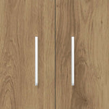 Aquarium Stand Artisan Oak 81x36x73 cm Engineered Wood 857279