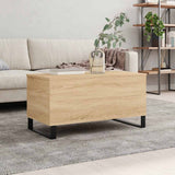 Coffee Table Sonoma Oak 90x44.5x45 cm Engineered Wood 830983