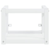 Wall-mounted Bathroom Washbasin Frame White 40x38x31 cm Iron 338490
