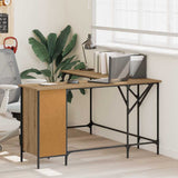 Desk Artisan Oak 141 x 141 x 75 cm Engineered Wood 882876