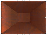 Fire Bowl Rusty 50 x 50 x 35 cm Weathering Steel 858993