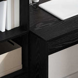 Desk Black Oak 100 x 50 x 76 cm 869443