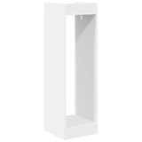 Plant Stand 2 pcs White 30 x 30 x 100 cm Engineered Wood 899563