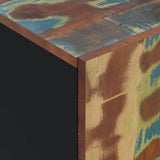 Sideboard with 4 Doors 60x33x75 cm Solid Wood Reclaimed 352919