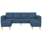 Sofa Set Blue Fabric 3335119