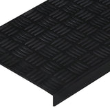 Stair Treads 10 pcs 25x75 cm Rubber 155635