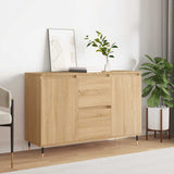 Sideboard Sonoma Oak 101.5x35x70 cm Engineered Wood 827199