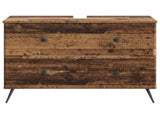 Bathroom Sink Cabinet BREDA Old Wood 82 x 41x 59 cm 897463