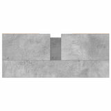 Bathroom Cabinet Concrete Grey 80x33x60 cm Engineered Wood 831656
