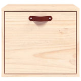 Wall Cabinet 40x30x35 cm Solid Wood Pine 818345