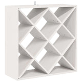 Wine Rack 2 pcs White 62 x 25 x 62 cm Solid Pine Wood 893319